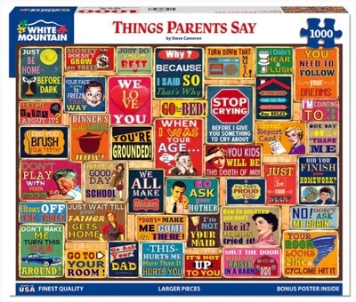 Things Parents Say 1000 Pc