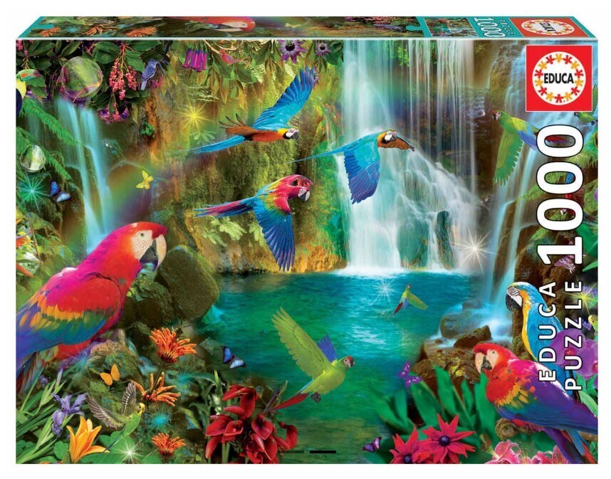 Tropical Parrots 1000 Pc