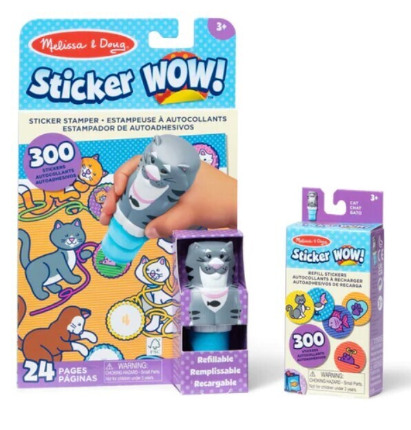 Sticker Wow Cats 3+