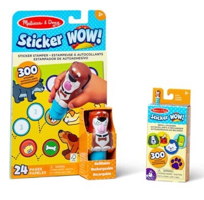 Sticker Wow Dogs 3+