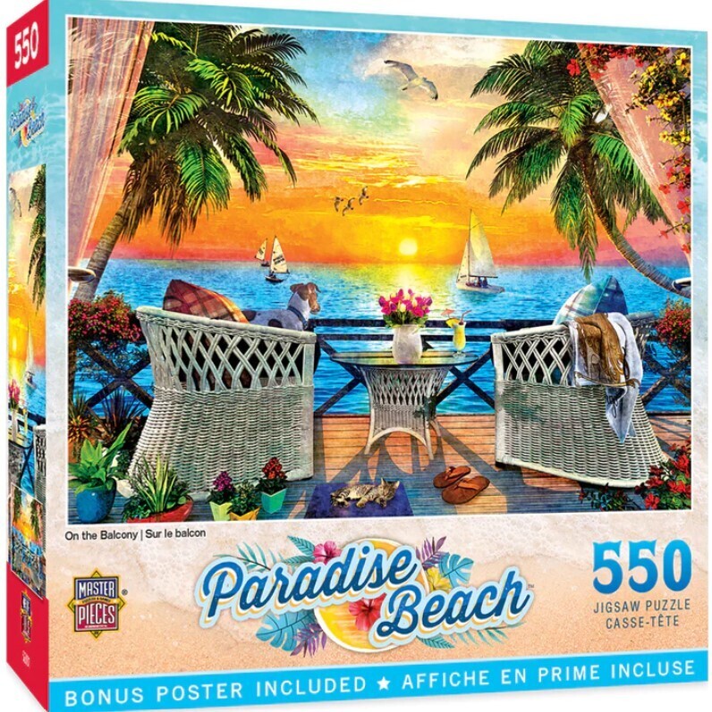 On The Balcony 500 Pc