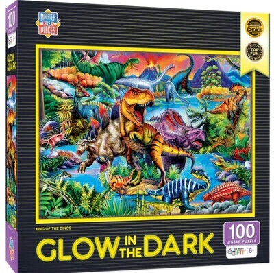 King Of The Dinos Glow 100 Pc 6+