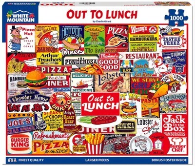 Out To Lunch 1000 Pc