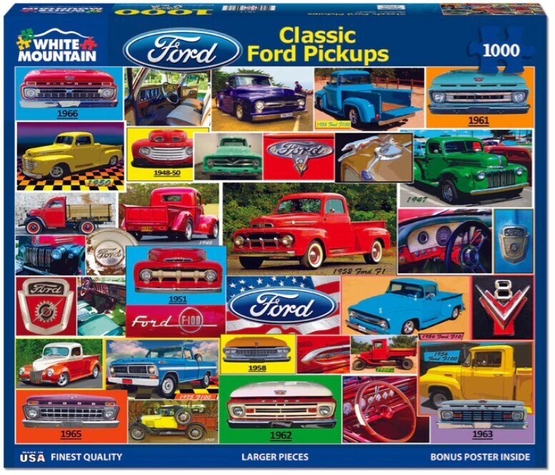 Classic Ford Pickups 1000 Pc