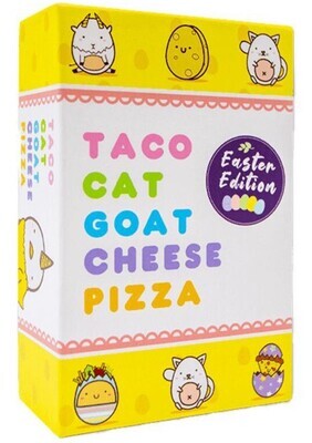 Taco Cat Goat Cheese Pizza Easter Edition 7+