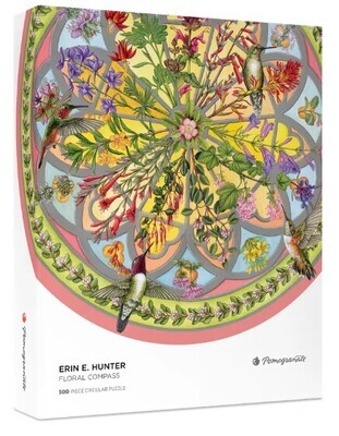 Hunter, Floral Compass 500 Pc Round