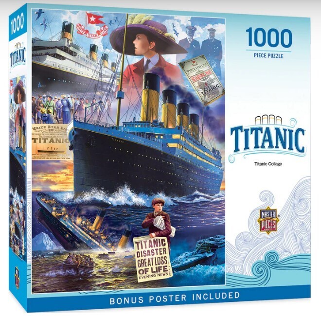 Titanic Collage 1000 Pc