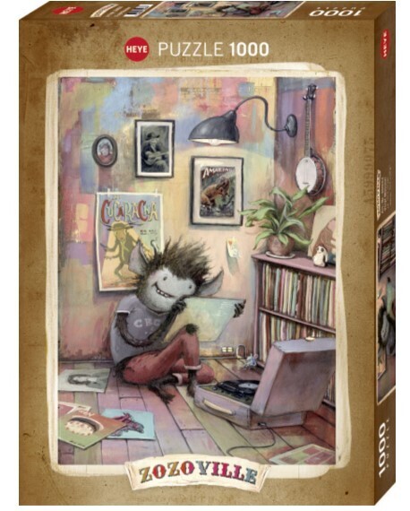 Zozoville Vinyl Monster 1000 Pc