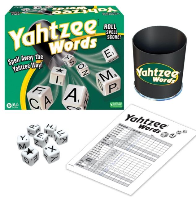 Yahtzee Words 8+