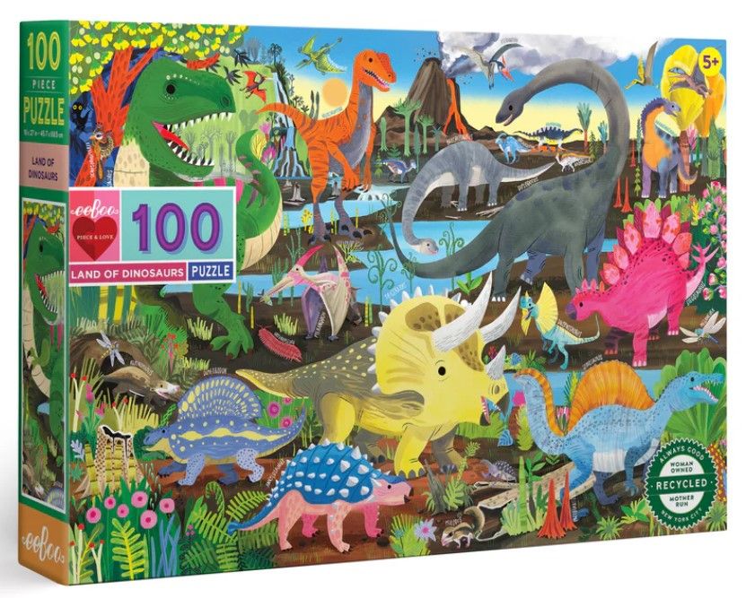 Land Of Dinosaurs 100 Pc