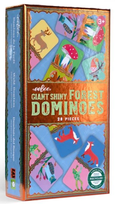 Giant Shiny Forest Dominoes 3+