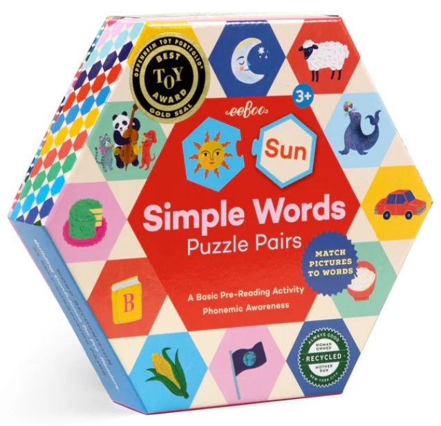 Simple Words Puzzle Pairs 3+