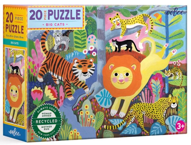 Big Cats 20 Pc 3+
