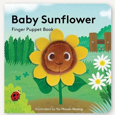 Baby Sunflower Puppet Book 0+