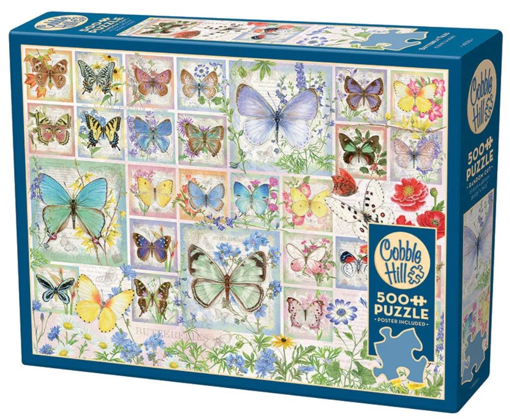 Butterfly Tiles 500 Pc