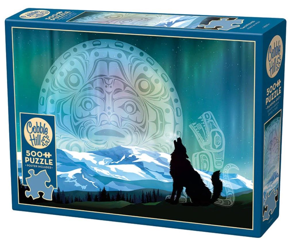 Two Wolves 500 Pc Two Wolves 500 Pc