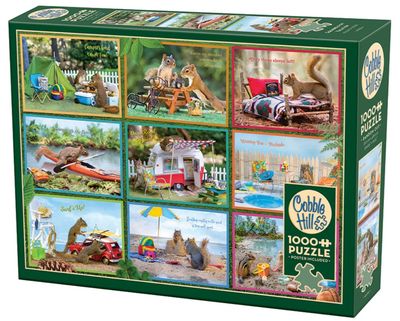 Squirrels On Vacation 1000 Pc