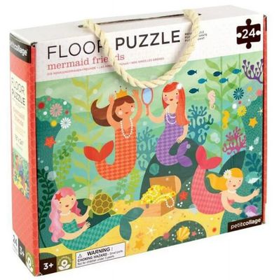 Mermaid Friends 24 Pc Floor 3+