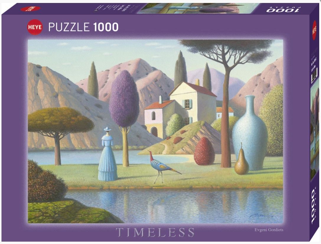 Lady In Blue 1000 Pc