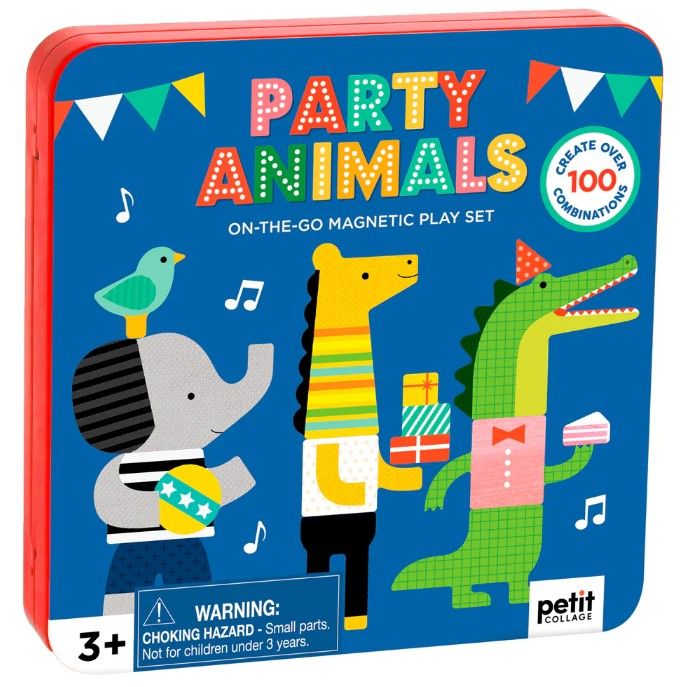 Party Animals Magnetic Play Set 3+