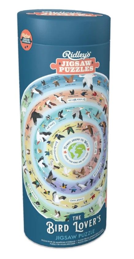 Bird Lovers 1000 Pc Round In Canister