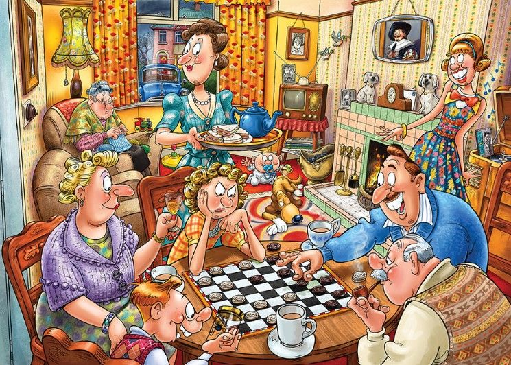 Games Night 1000 Pc Wasgij