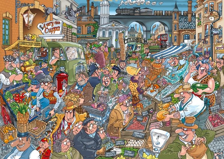 Organic Overload 1000 Pc Wasgij