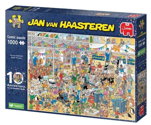 Studio 10 Years Anniversary Jan Van Haasteren 1000 Pc