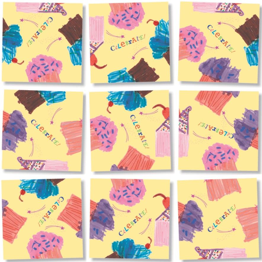 Cupcakes Scramble Squares
