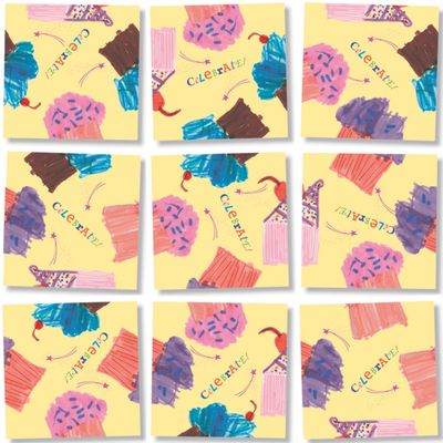 Cupcakes Scramble Squares