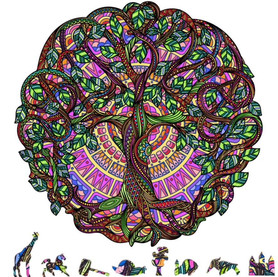 Tree Of Life 500 Pc Wood 14+
