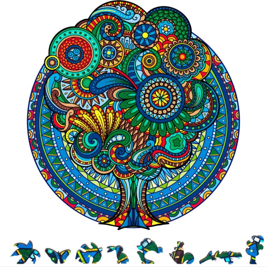 Floral Retro 500 Pc 14+