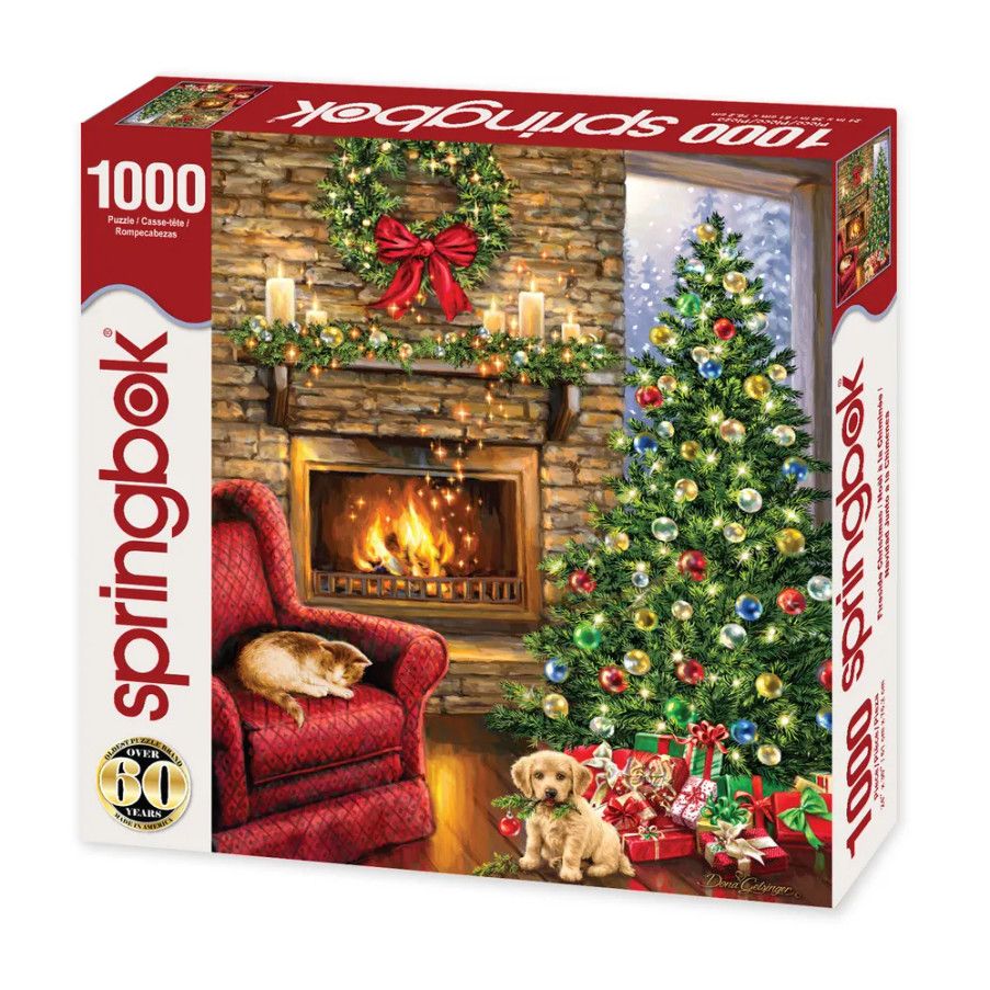 Fireside Christmas 1000 Pc
