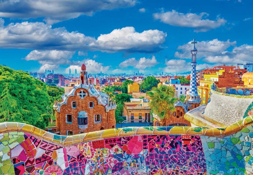 Park Guell Barcelona 1000 Pc