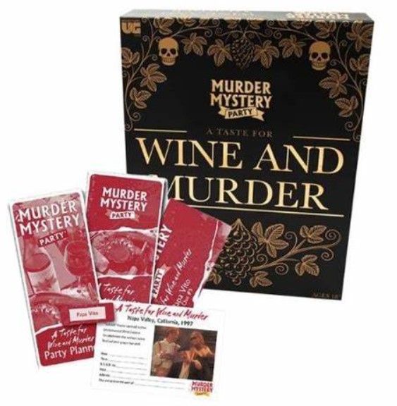 Wine And Murder, Murder Mystery Party 18+