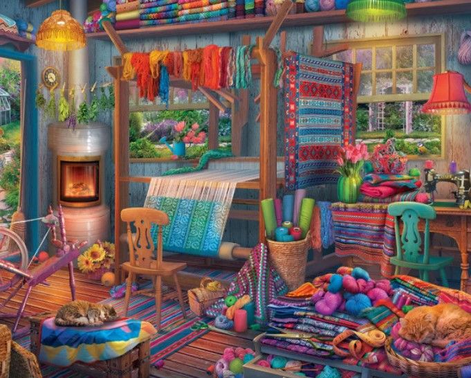 Weaver&#39;s Cottage 1000 Pc