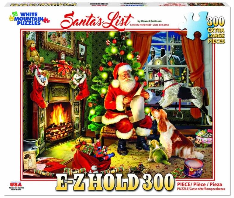 Santa&#39;s List 300 Pc Large