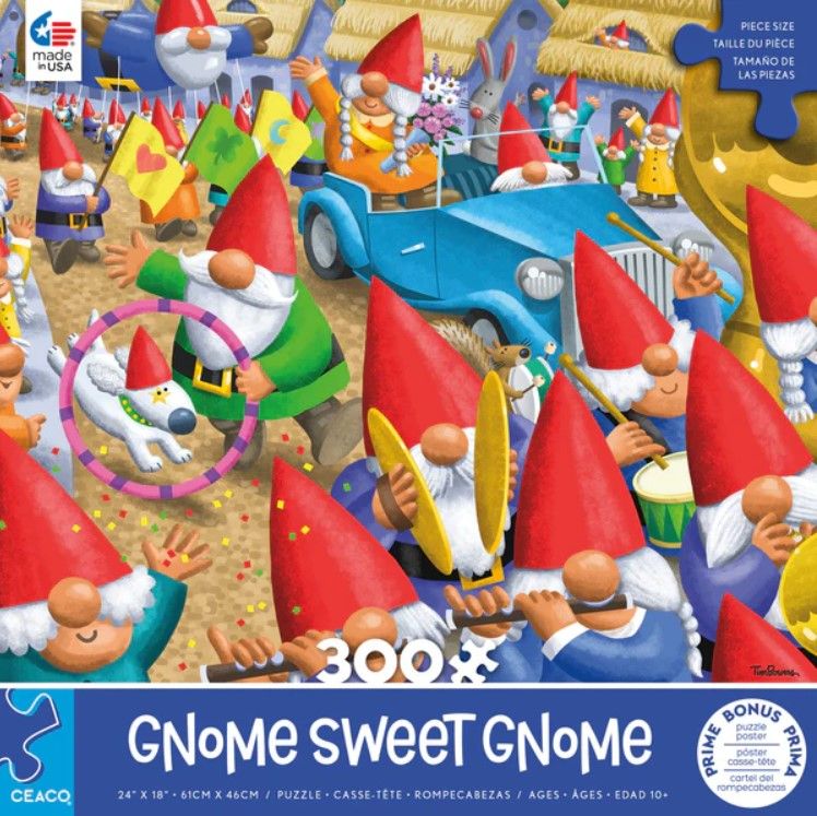 Gnome Sweet Gnome 300 Pc