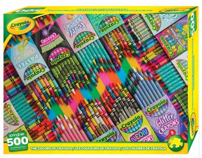 The Colors Of Crayola 500 Pc