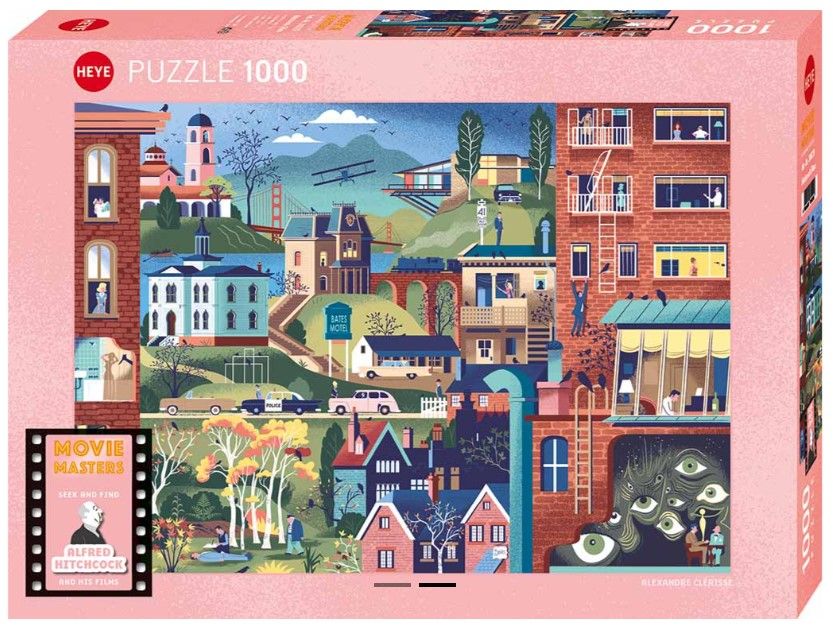 Hitchcock Films 1000 Pc
