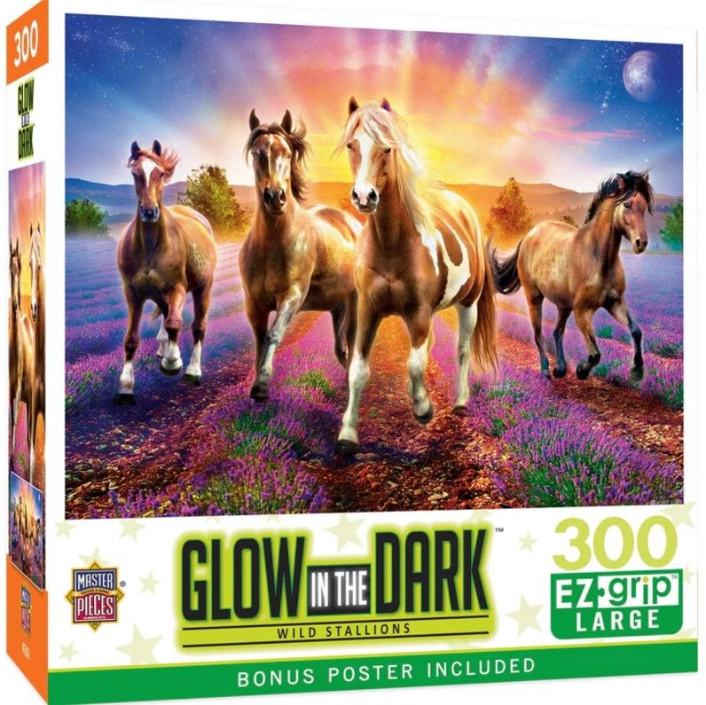 Wild Stallions 300 Pc Lg Wild Stallions 300 Pc Lg