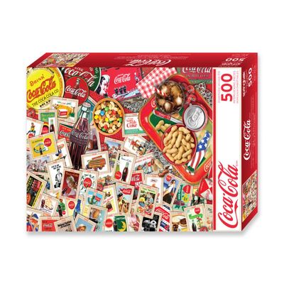 Coca Cola Collectors Table 500 Pc