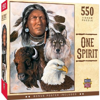 One Spirit Native Americans 550 Pc