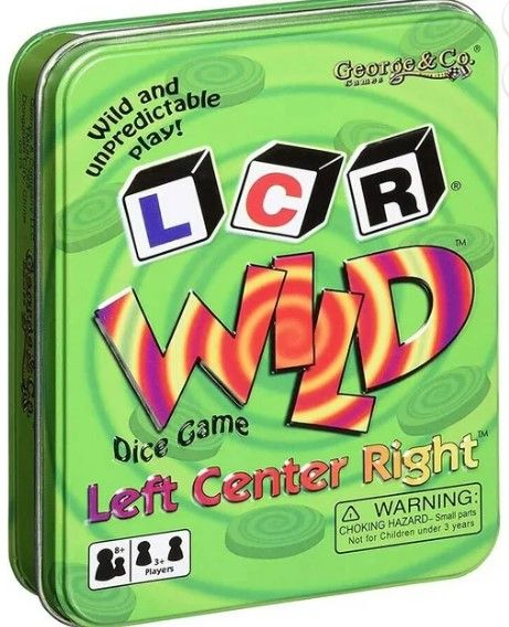 LCR Wild Dice Game 8+