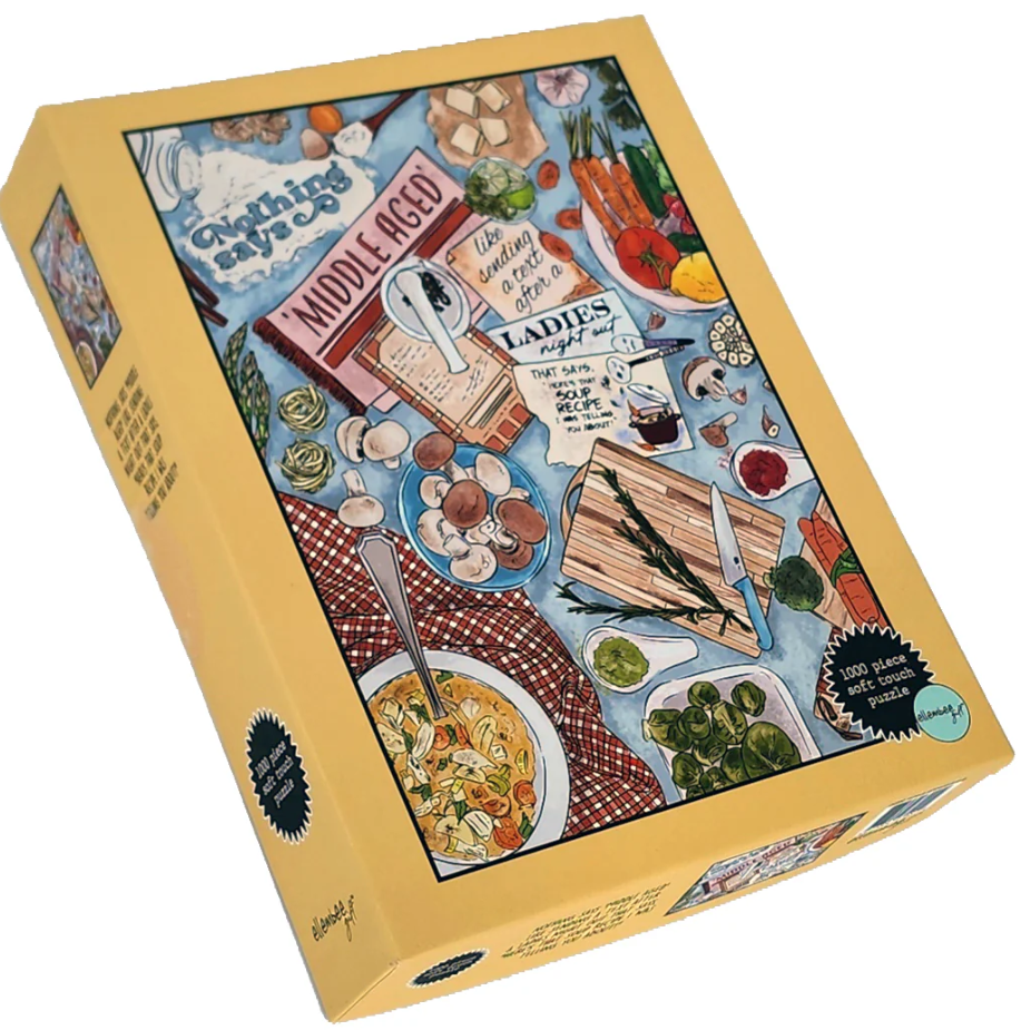 Middle Aged 1000 Pc Soft Touch