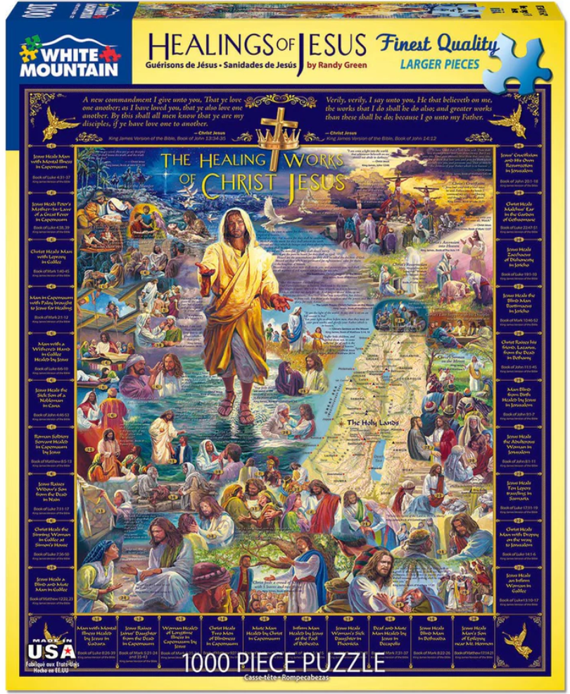 Healings Of Jesus 1000 Pc