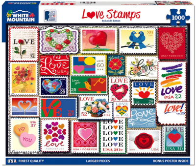 Love Stamps 1000 Pc Love Stamps 1000 Pc
