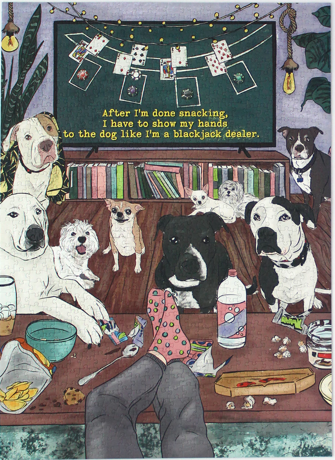 Dog Stare 1000 Pc