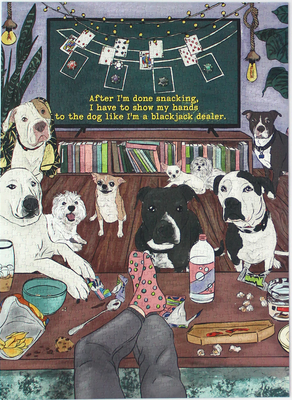 Dog Stare 1000 Pc