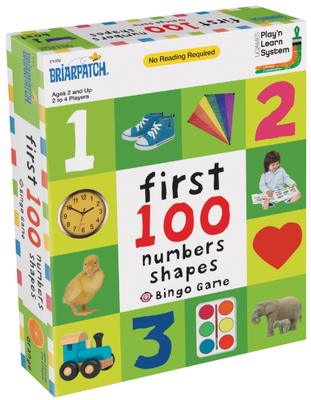 First 100 Numbers And Shapes Bingo 2+